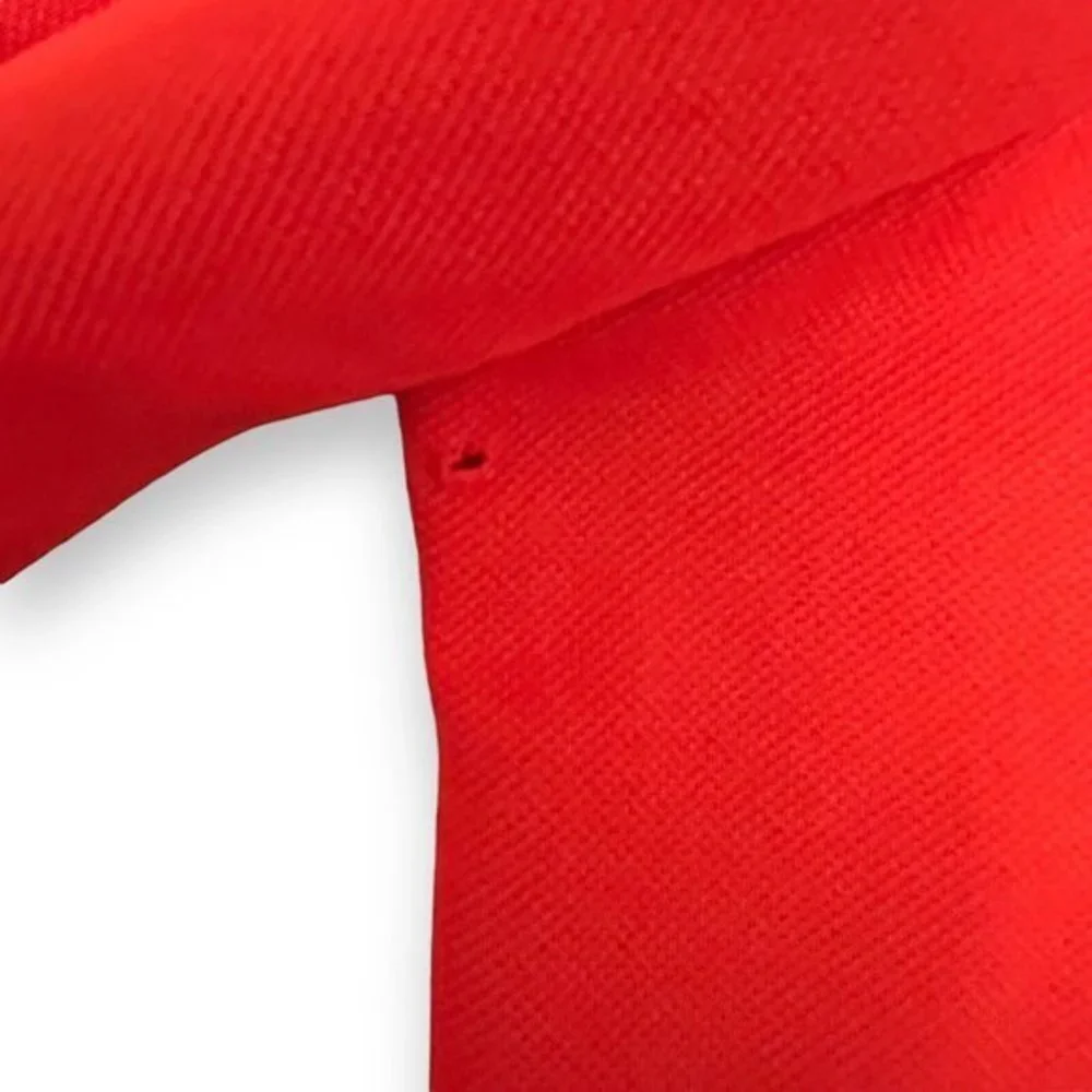 MIER Polo‎ Shirt Men's Size XL Red Long Sleeve Collared 100% Polyester